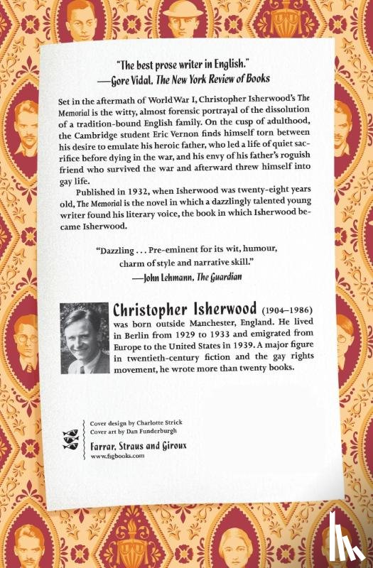 Isherwood, Christopher - Memorial