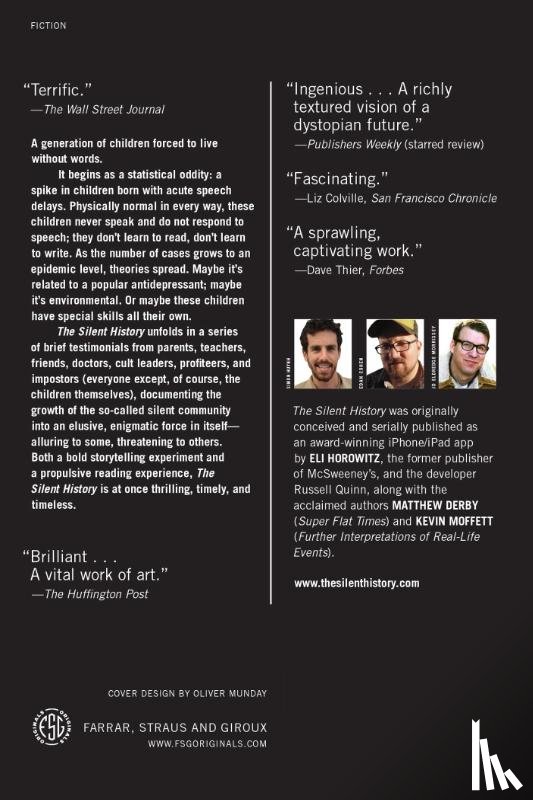 Horowitz, Eli - Silent History, The