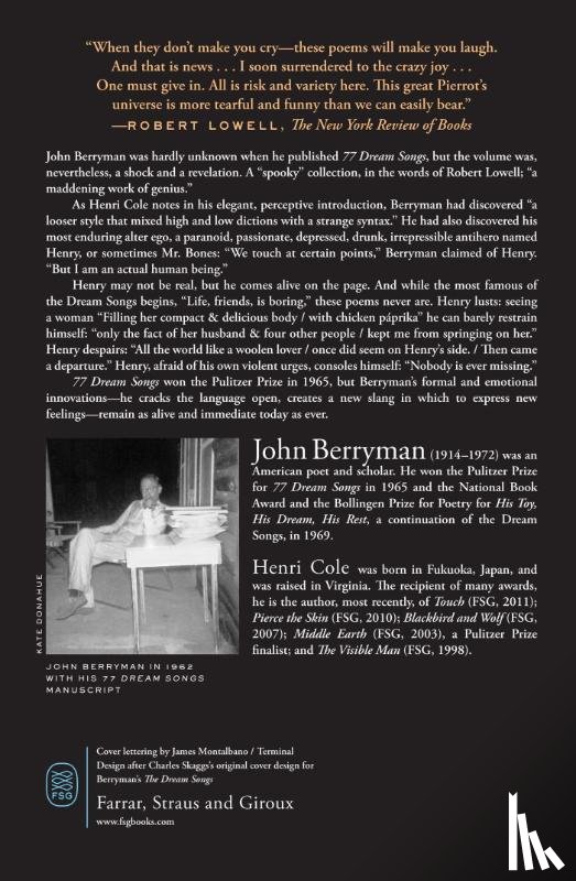 Berryman, John - 77 Dream Songs