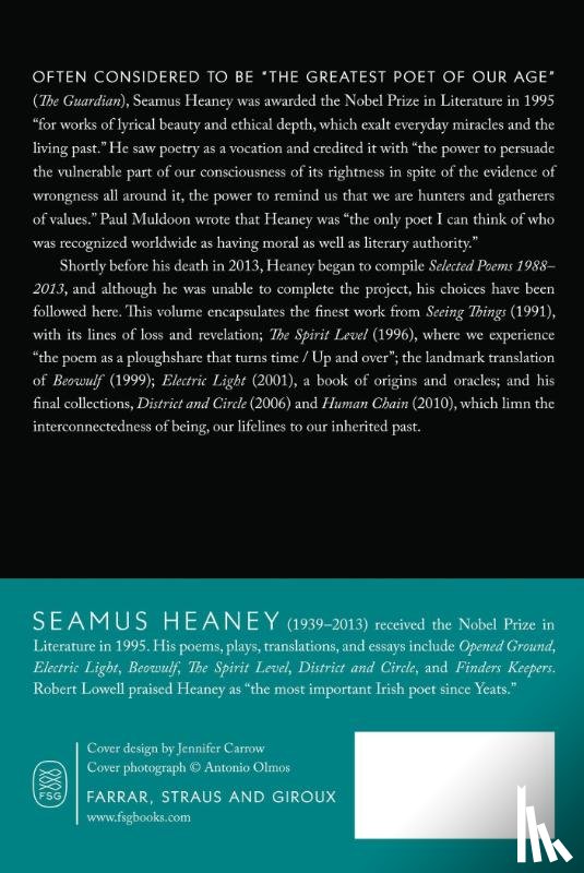 Heaney, Seamus - Selected Poems 1988-2013