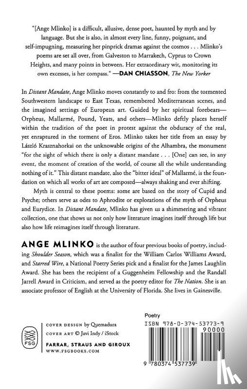 Mlinko, Ange - Distant Mandate