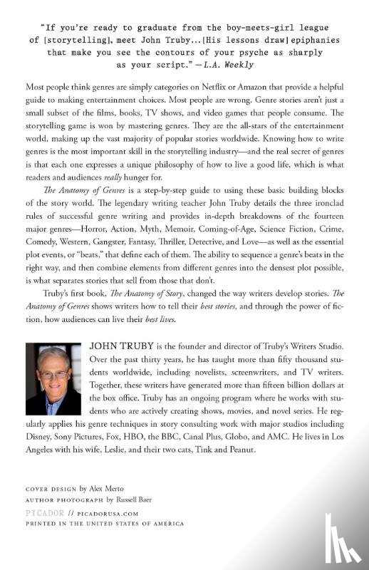 Truby, John - The Anatomy of Genres