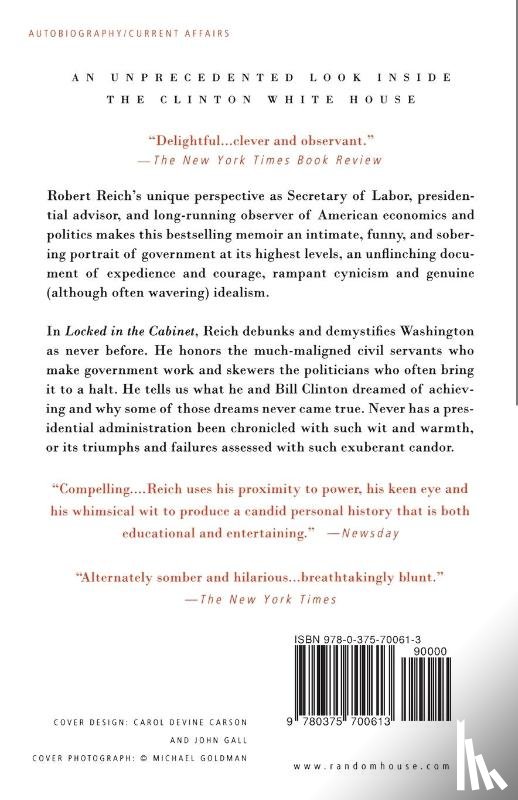 Reich, Robert B. - Locked in the Cabinet