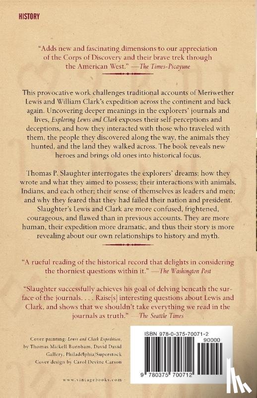 Slaughter, Thomas P. - Exploring Lewis and Clark