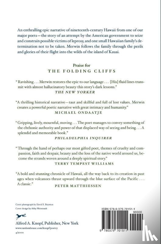Merwin, W. S. - The Folding Cliffs