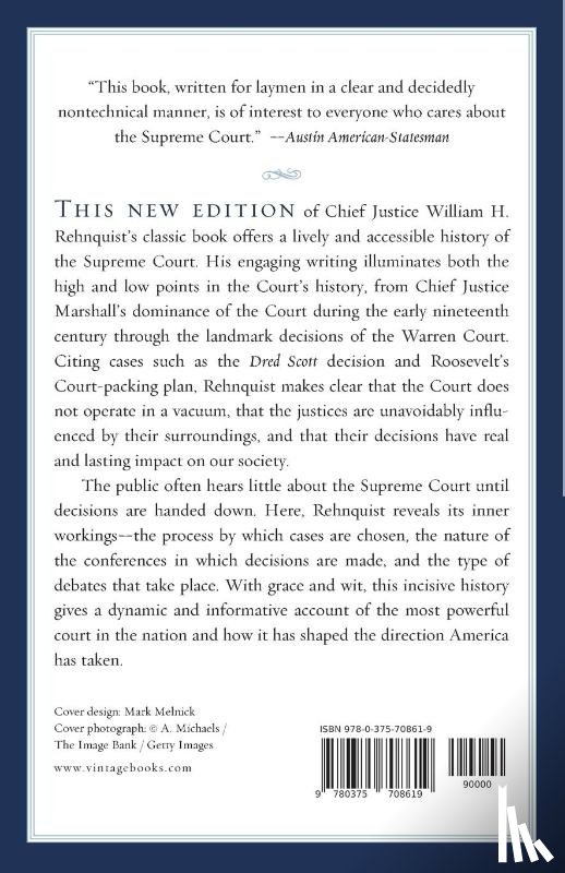 Rehnquist, William H. - The Supreme Court