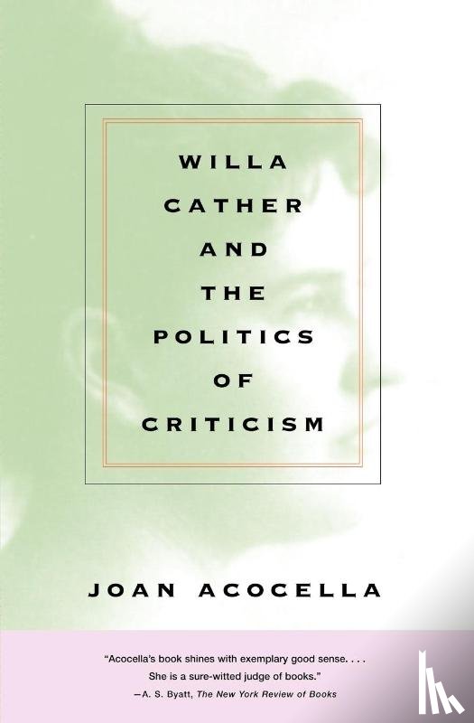 Acocella - Acocella, J: Willa Cather and the Politics of Criticism