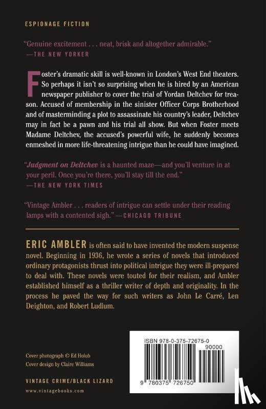 Ambler, Eric - Judgment on Deltchev