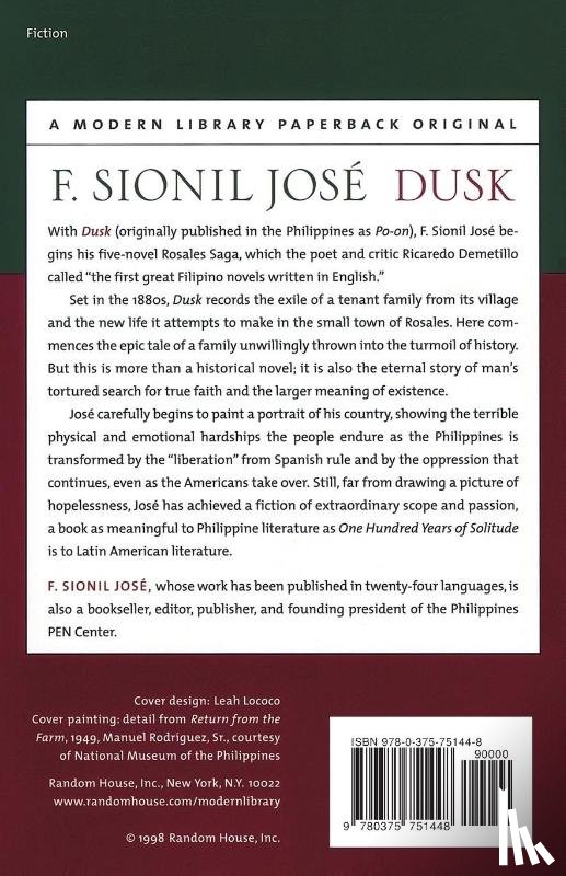 Jose, F. Sionil - Dusk