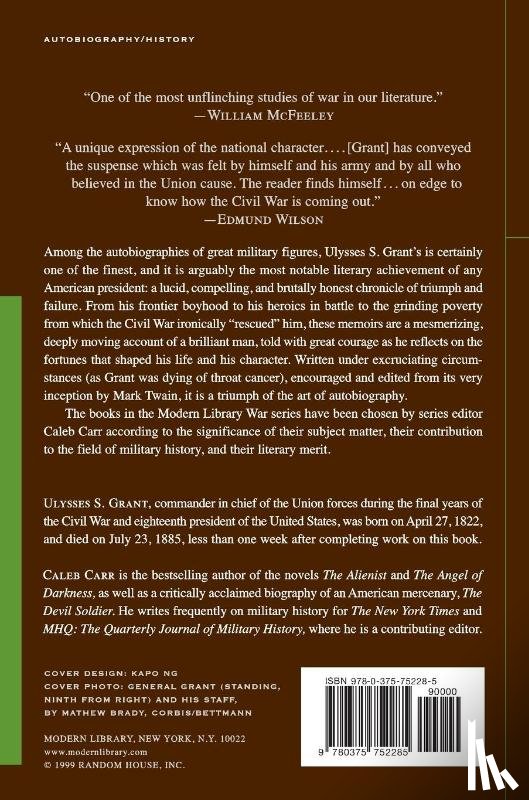 Grant, Ulysses S. - Personal Memoirs