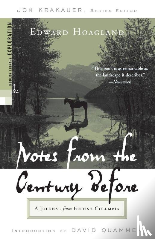 Hoagland, Edward - Notes from The Century Before