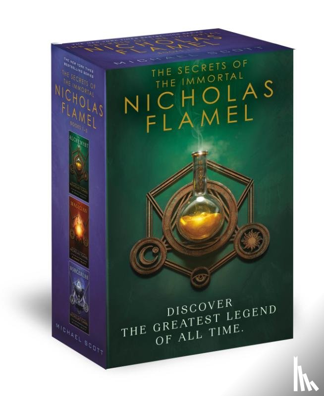 Michael Scott - The Secrets of the Immortal Nicholas Flamel Boxed Set (3-Book)