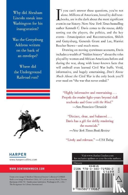 Davis, Kenneth - Don't Know Much about the Civil War