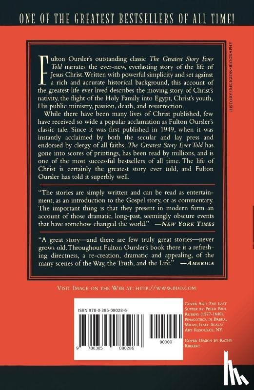 Oursler, Fulton - The Greatest Story Ever Told