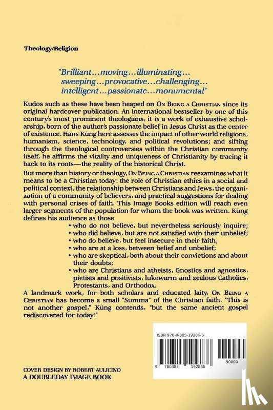 Kung, Hans - On Being a Christian
