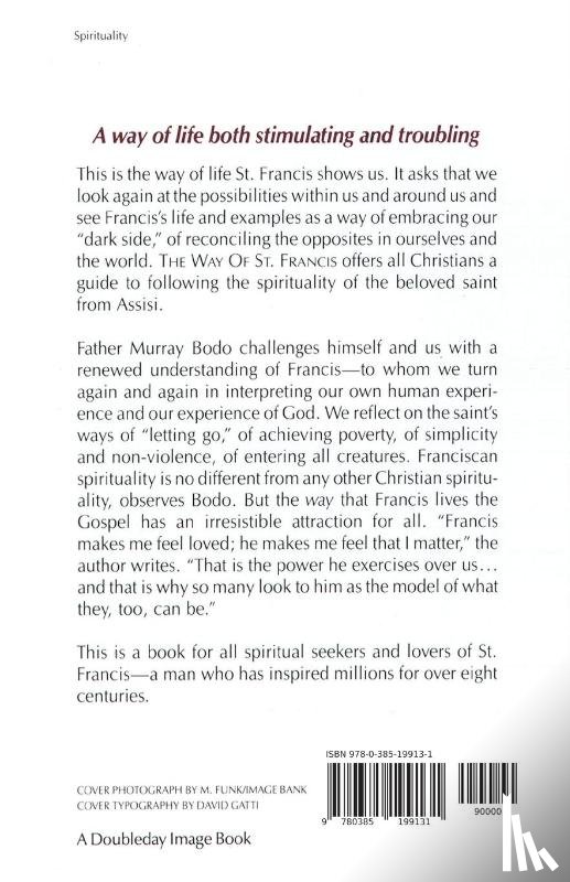 Bodo, Murray - The Way of St. Francis