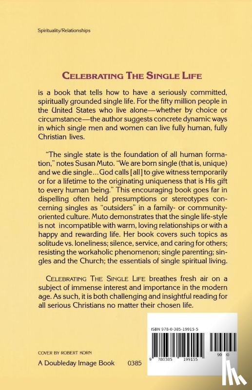 Muto, Susan Annette - Celebrating the Single Life