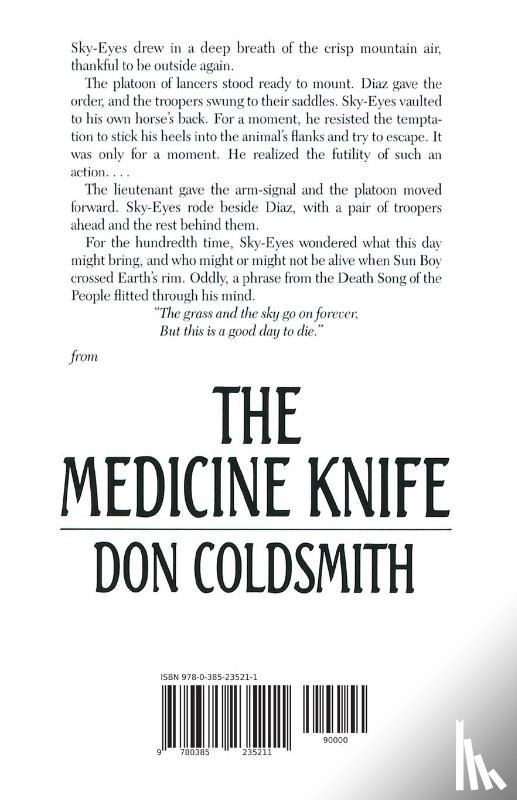 Coldsmith, Don - The Medicine Knife