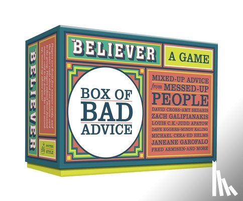 Editors of the Believer - The Believer Box of Bad Advice: A Game