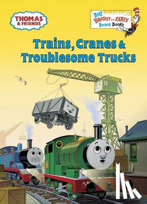 Golden Books - TRAINS CRANES & TROUBLESOME TR