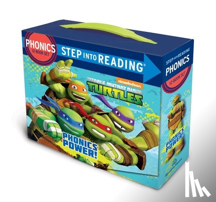 Liberts, Jennifer - Phonics Power! (Teenage Mutant Ninja Turtles): 12 Step Into Reading Books