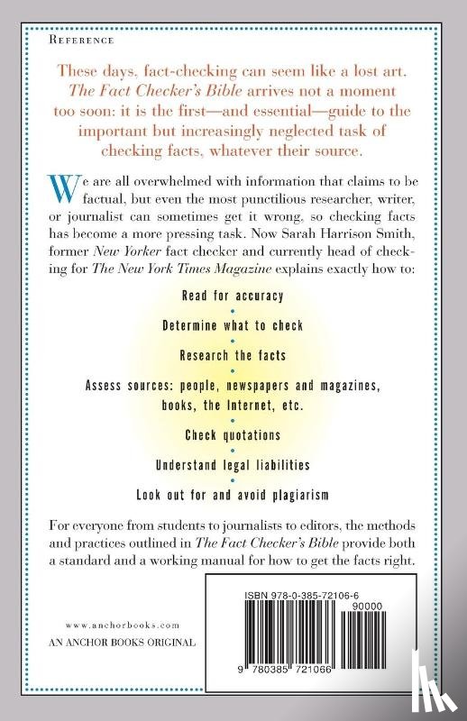 Smith, Sarah Harrison - The Fact Checker's Bible