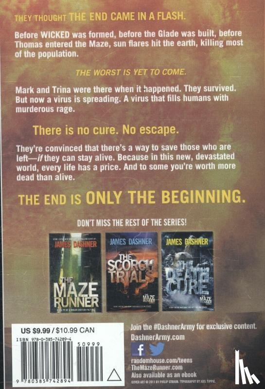 Dashner, James - Maze Runner Prequel: The Kill Order