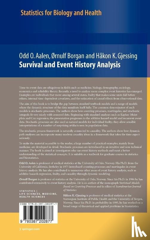 Aalen, Odd, Borgan, Ornulf, Gjessing, Hakon - Survival and Event History Analysis