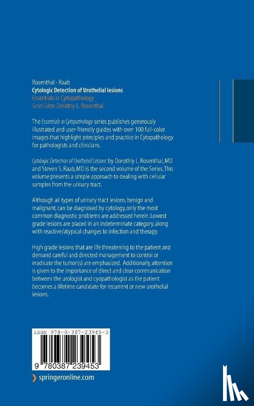 Rosenthal, Dorothy L., Raab, Stephen S. - Cytologic Detection of Urothelial Lesions