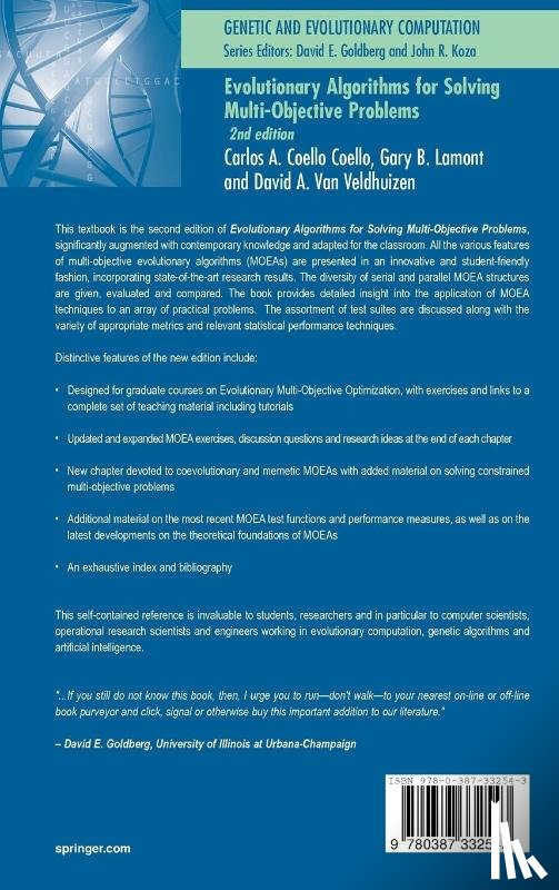 Coello Coello, Carlos, Lamont, Gary B., Veldhuizen, David A. van - Evolutionary Algorithms for Solving Multi-Objective Problems