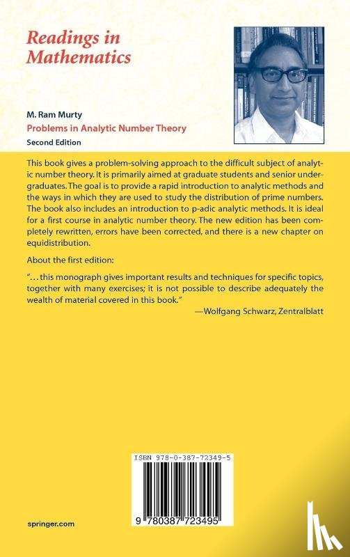 Murty, M. Ram - Problems in Analytic Number Theory