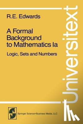 Edwards, R. E. - A Formal Background to Mathematics