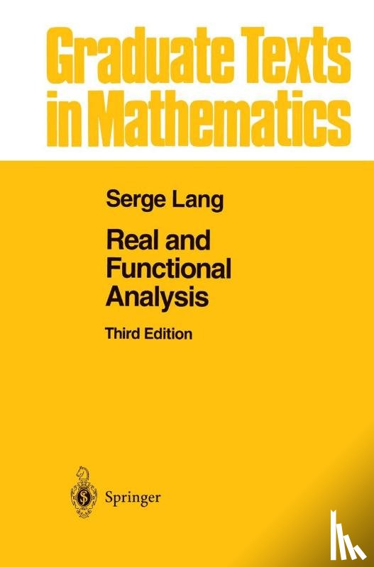 Lang, Serge - Real and Functional Analysis