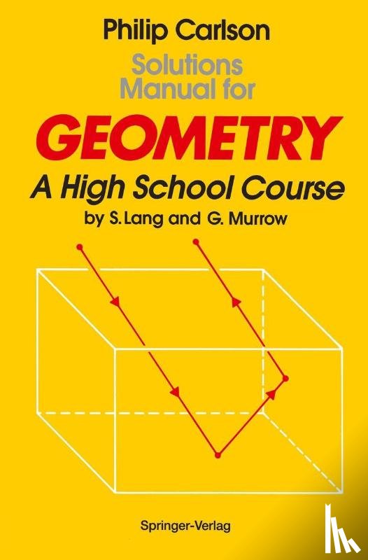 Philip Carlson - Solutions Manual for Geometry