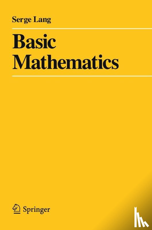 Lang, Serge - Basic Mathematics