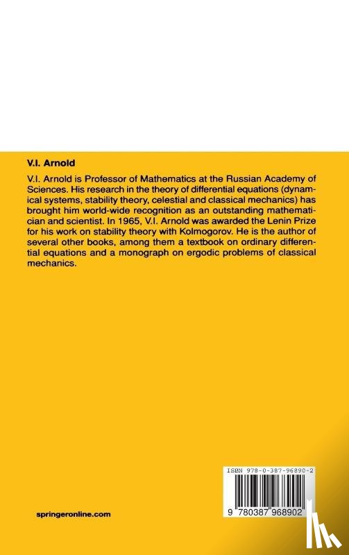 Arnol'd, V.I. - Mathematical Methods of Classical Mechanics