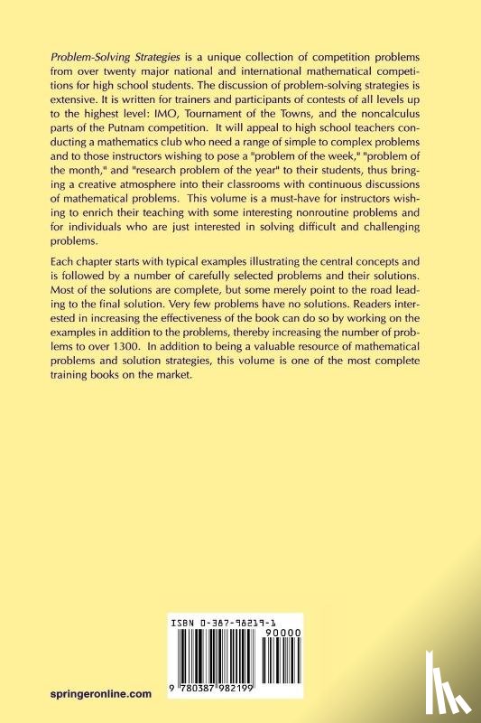 Engel, Arthur - Problem-Solving Strategies