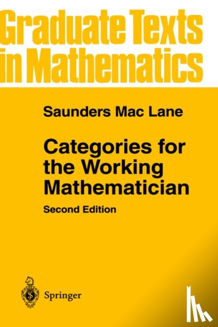 Mac Lane, Saunders - Categories for the Working Mathematician