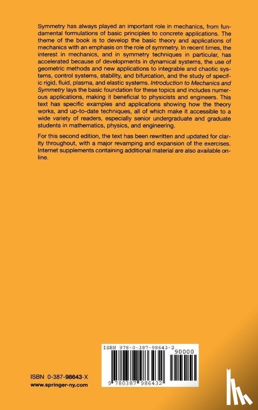 Jerrold E. Marsden, Tudor S. Ratiu - Introduction to Mechanics and Symmetry