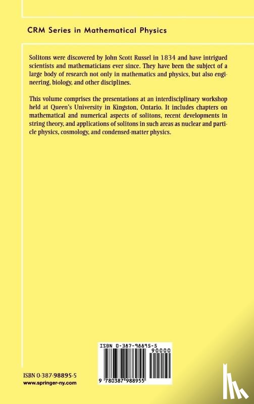  - Solitons