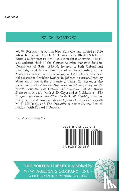 Rostow, W W. - The Process of Economic Growth