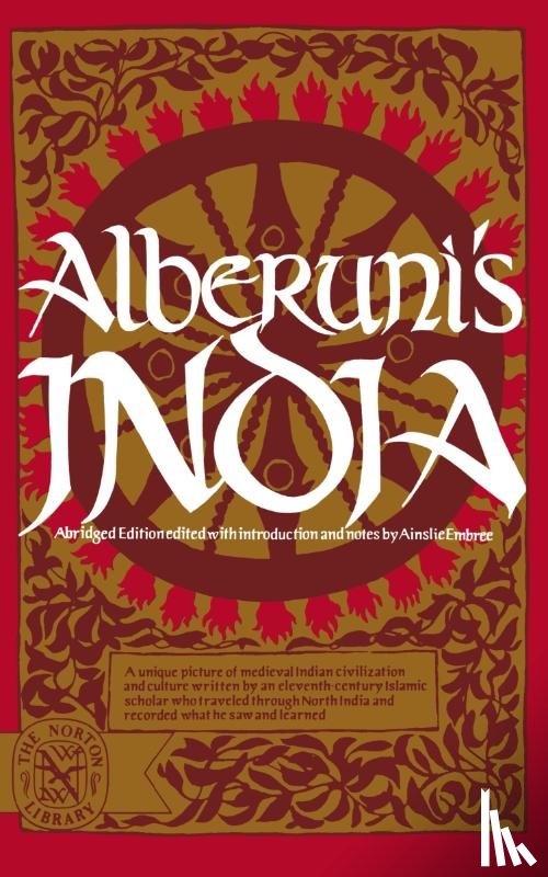 Muhammad ibn Ahmad Biruni, Ainslie T. Embree - Alberuni's India