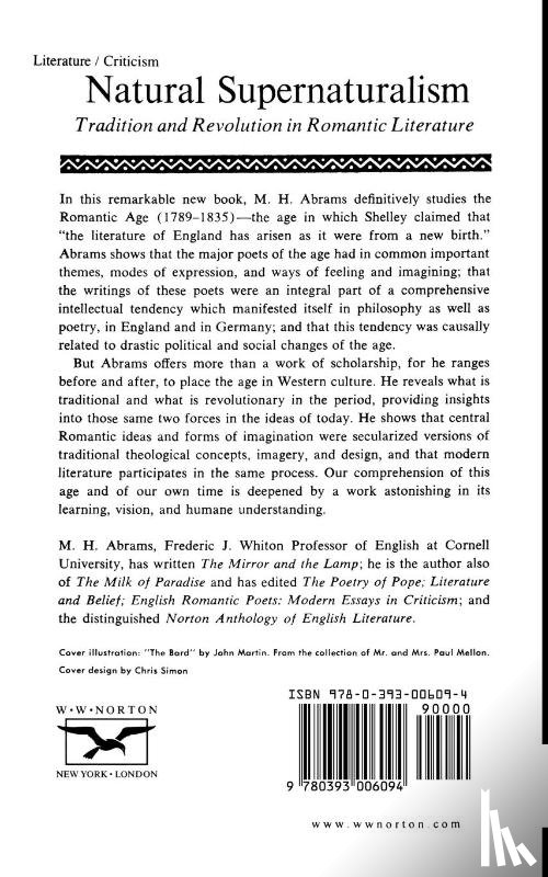 Abrams, M. H. - Natural Supernaturalism
