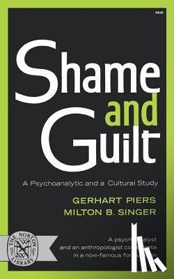 Piers, Gerhart, Singer, Milton B. - Shame and Guilt