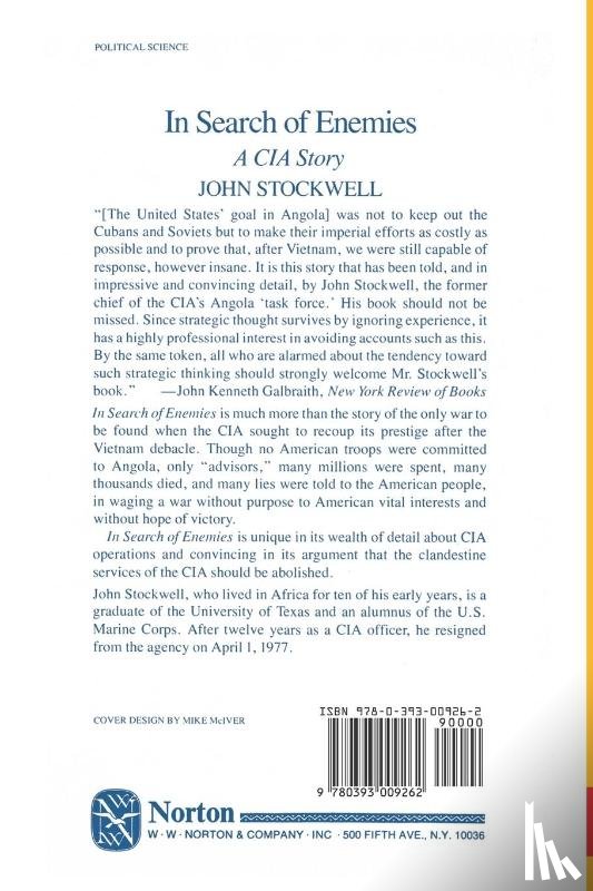 Stockwell, J - In Search of Enemies - A CIA Story