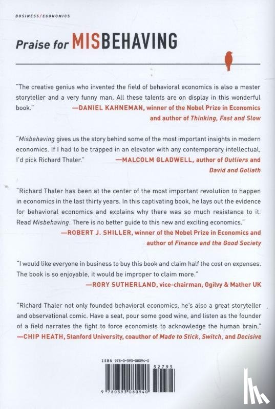 Thaler, Richard H. - Misbehaving - The Making of Behavioral Economics