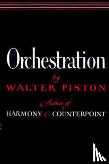 Piston, Walter - Orchestration