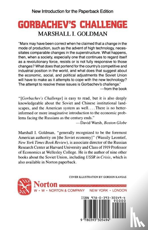 Goldman, Marshall I. (Harvard University) - Gorbachev's Challenge