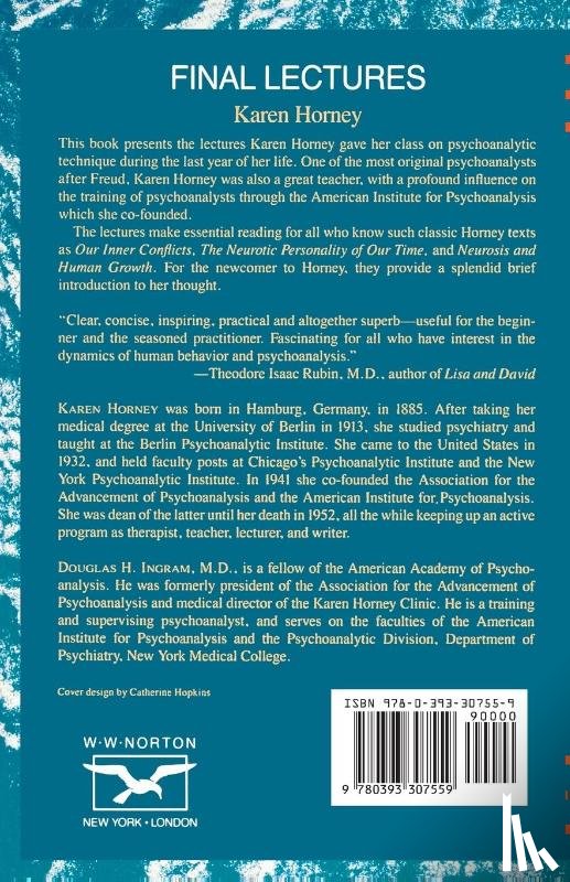 Horney, Karen - Final Lectures