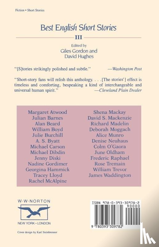 Gordon, Giles, Hughes, David - Best English Short Stories III